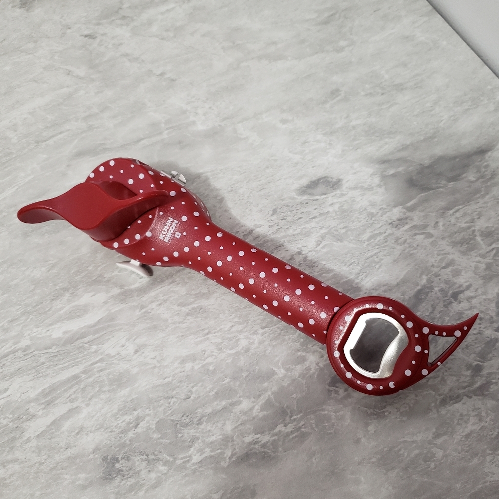 Kuhn Rikon - Red Polka Dot Bottle Opener